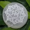 Crystal Charging Selenite Engraved Large plate