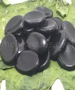 Black Obsidian Worry Stones