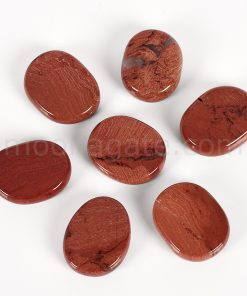 Wholesale Red Jasper Flat Palm Stones