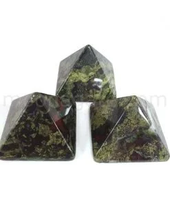 Wholesale Dragon Blood Stone Gemstone Small Pyramids