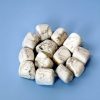 White Hawlite Gemstone Tumbles Stones