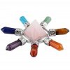 Wholesale Chakra Energy Generator With Rose Quartz Pyramid