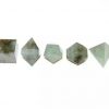 Wholesale Green Aventurine Bonded Geometry 5 Pieces Set ,Platonic Set