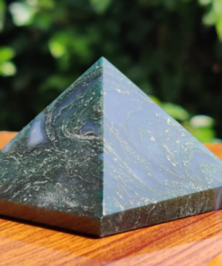 Wholesale Moss Agate Gemstone Pyramids