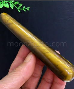 Wholesale Natural Tiger Eye Smooth Massage Wands