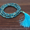 Wholesale Blue Apatite Gemstone Beads Prayer Mala (108 Beads)