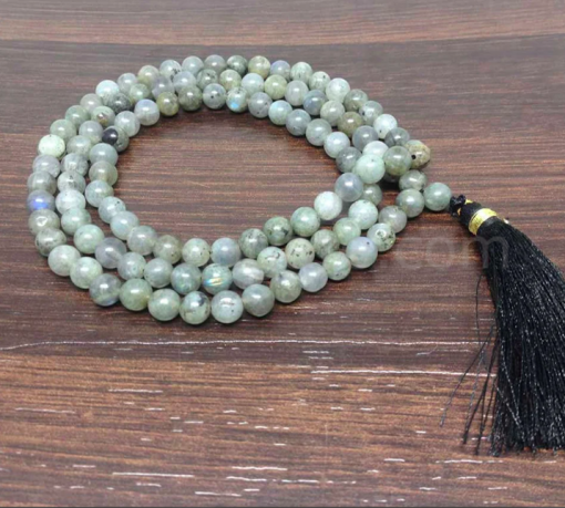 Wholesale Natural Labradorite 8MM Gemstone Beads Prayer Mala