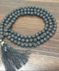 Wholesale Natural Lava 6MM Gemstone Beads Prayer Mala