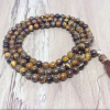 Wholesale Natural Tiger Eye 6MM Gemstone Beads Prayer Mala ( 108 Beads )