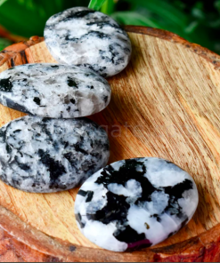 Wholesale Rainbow Moonstone Palm stones