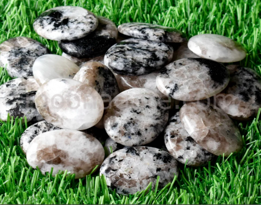 Wholesale Rainbow Moonstone Palm stones