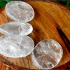 Clear Quartz Palm stones