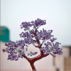 Amethyst Mineral Tree For Home Decoration