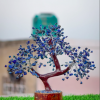 Lapis Lazuli Crystal Chips Mineral Tree For Party Decor