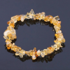 Wholesale Citrine Gemstone Chip Bracelets