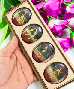 Seven Chakra Reiki Engraved Set