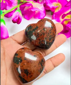Mahogany-Obsidian-Puffy-Heart-Stone