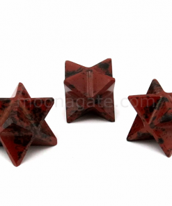 Wholesale Mahogany Obsidian Gemstone Merkaba Stars