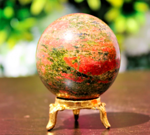 Wholesale Unakite Gemstone Spheres