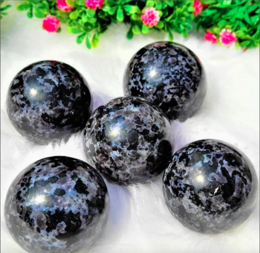 Wholesale Natural Crystal Indigo Gabbaro Gemstone Spheres