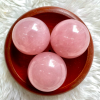 Natural Stone Rose Quartz Gemstone Spheres