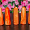 Wholesale Natural Red Aventurine Obelisk Points