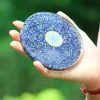 Wholesale Lapis Lazuli Flower of Life Orgonite Coaster