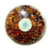 Wholesale Tiger Eye Orgonite Energy Coaster