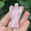 Wholesale Crystal Rose Quartz Gemstone Angel