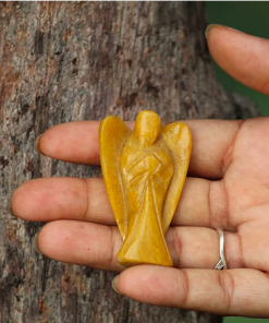 Wholesale Crystal Camel Jasper Gemstone Angel