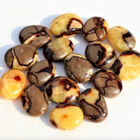 Agate Polished Stone Septarian Large Palm Stones