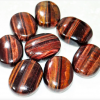 Red Tiger Eye Palm Stones