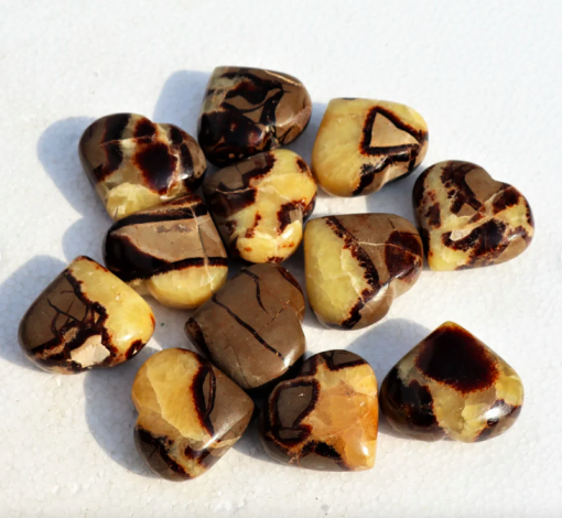 Septerian Gemstone Puffy Hearts