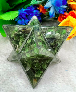 Wholesale Green Jade Orgonite Merkaba Stars