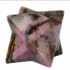 Wholesale Natural Rhodonite Crystal Merkaba Star