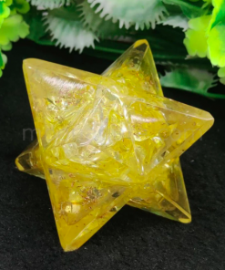 Wholesale Golden Quartz Orgone Merkaba Star