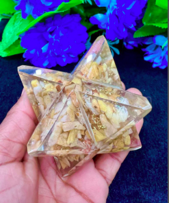 Wholesale Yellow Aventurine Orgonite Merkaba Star