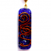 Copper Coil Sodalite Orgonite Energy Pendent Necklace