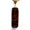 Copper Coil Black Tourmaline Orgonite Energy Pendent Necklace