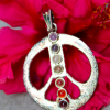 Gorgeous Ying Yang Seven Chakra Metal Pendant