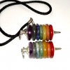 Wholesale Seven Chakra Button Pendulum