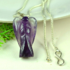 Wholesale Amethyst Crystal Angel Pendent