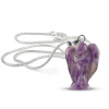 Wholesale Amethyst Gemstone Angel Pendent