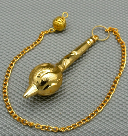 Wholesale Hanuman Gada Gold Metal Pendulum