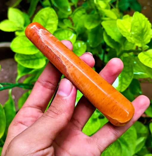 Wholesale Red Aventurine Smooth Massage Wands