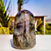 Wholesale Natural Crystal Labradorite Free Form Tower