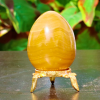Orange Calcite Natural Crystal Yoni Egg