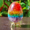 Seven Chakra Natural Crystal Orgonite Energy Yoni Egg