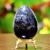 Blue Gold Stone Sand Stone Crystal Yoni Eggs