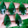 Wholesale Green Glass Arrowheads